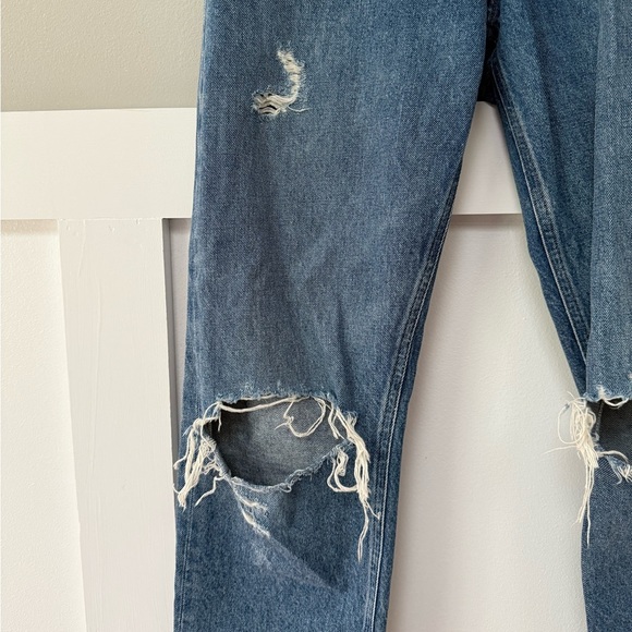 AGOLDE Jamie High Rise Classic Fit Jeans in Angst - Picture 8 of 11